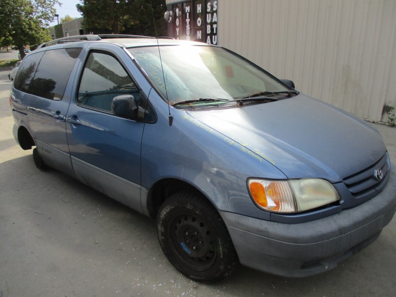 2003 TOYOTA SIENNA CE DENIM BLUE 3.0L AT 2WD Z15012 RANCHO TOYOTA